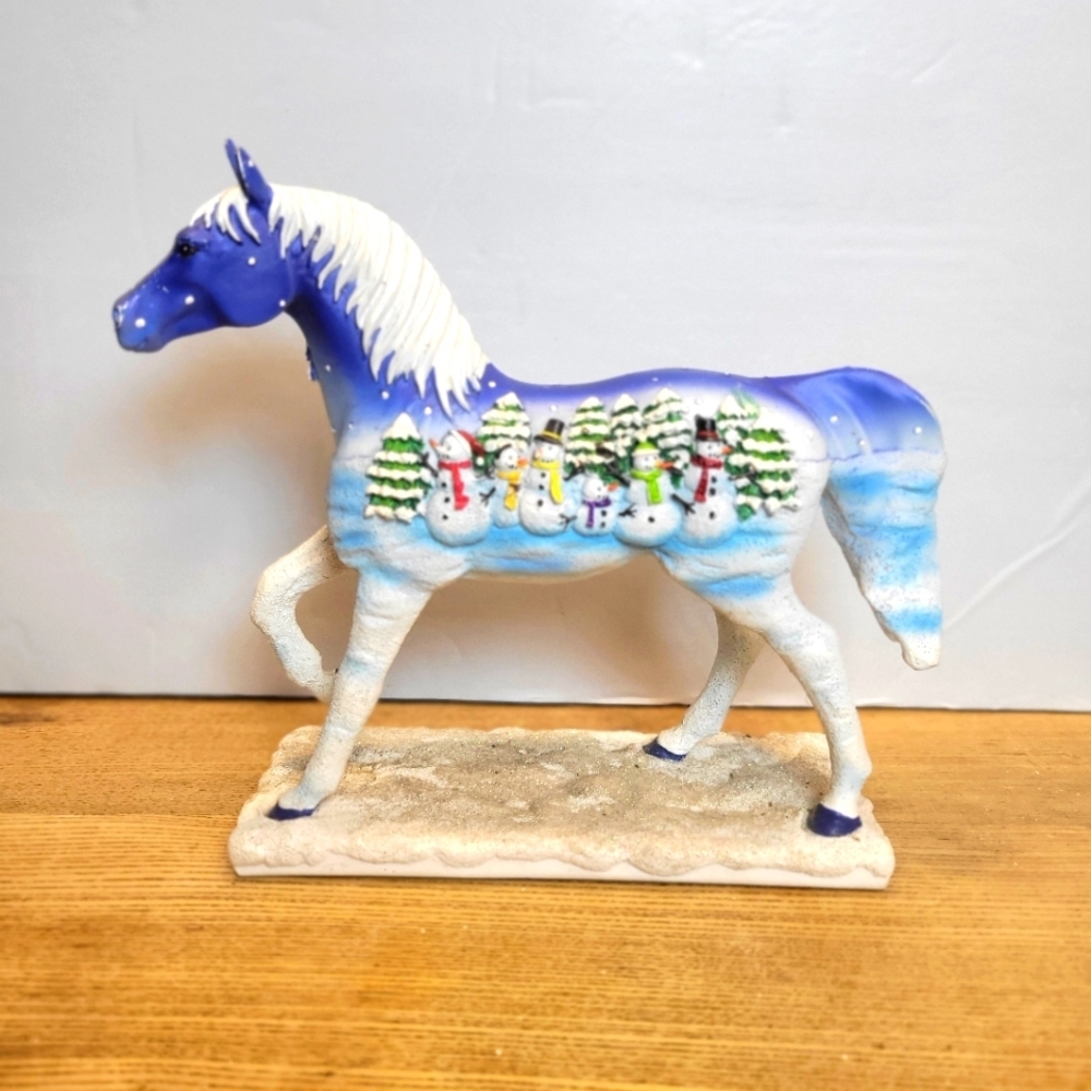 The Trail Of Painted Ponies "Let It Snow"  Horse Figurine 2008 1E/7248